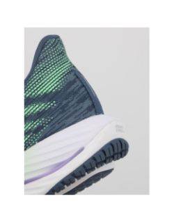 Chaussures de running wave rider 28 bleu vert femme - Mizuno