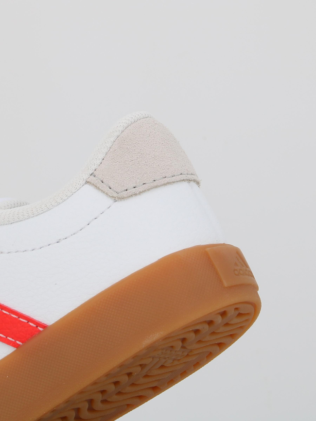 Baskets à scratch vl court 3.0 cf blanc rose enfant - Adidas