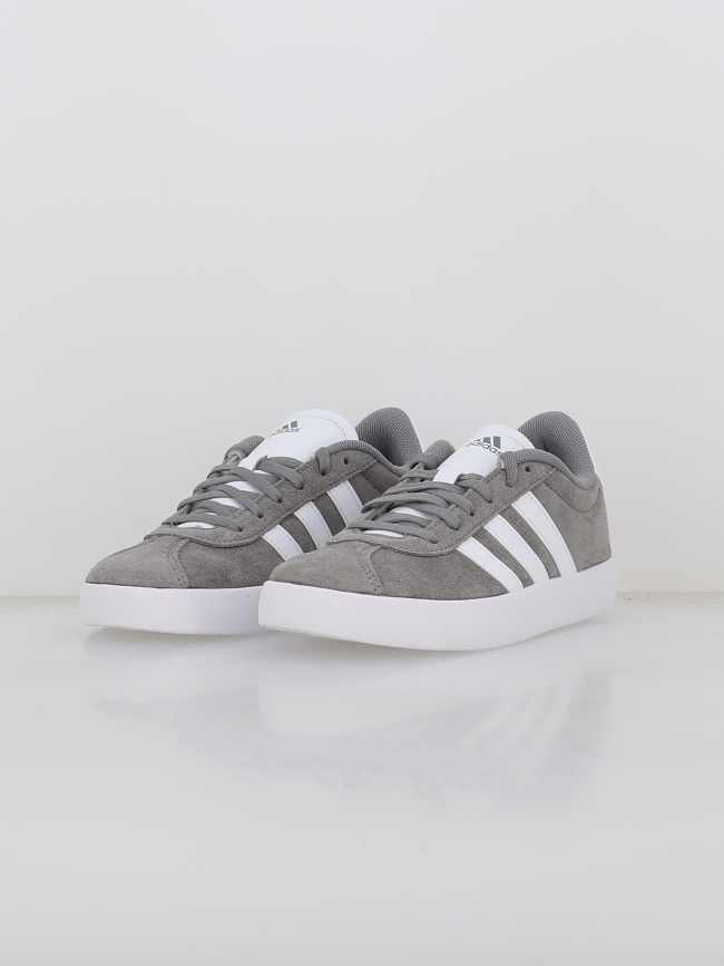 Baskets vl court 3.0 k gris enfant - Adidas