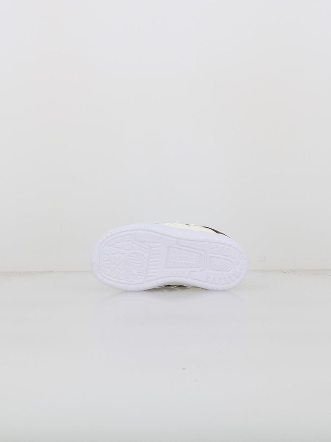 Baskets scratch rapid court cf blanc noir enfant - Adidas