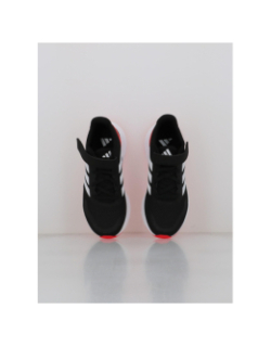 Baskets à scratch runfalcon 5 el noir rouge enfant - Adidas