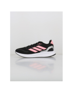 Baskets runfalcon 5 noir rose enfant - Adidas