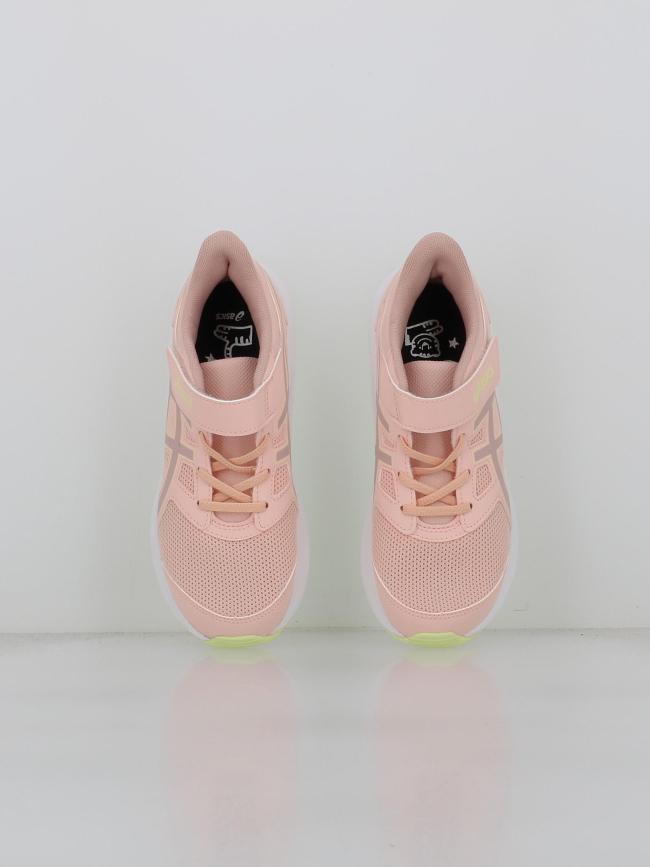 Baskets à scratch jolt 4 ps rose fille - Asics
