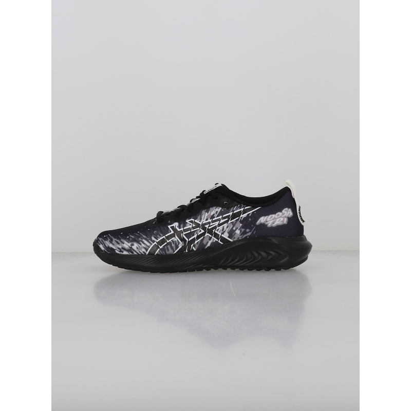 Chaussures de running gel noosa 16 gs noir blanc enfant - Asics