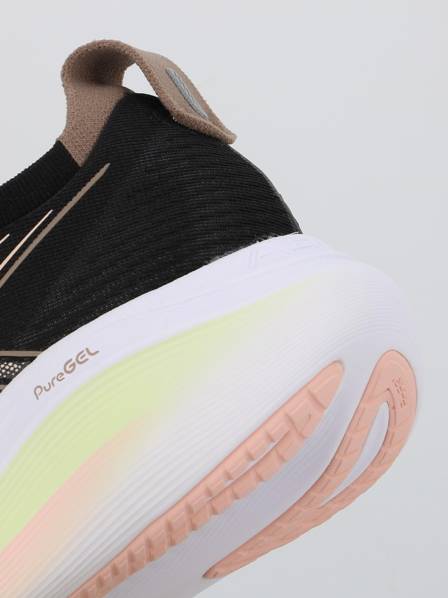 Chaussures de running gel nimbus 27 noir rose femme - Asics