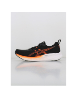 Chaussures de running gel pulse 16 noir orange homme - Asics
