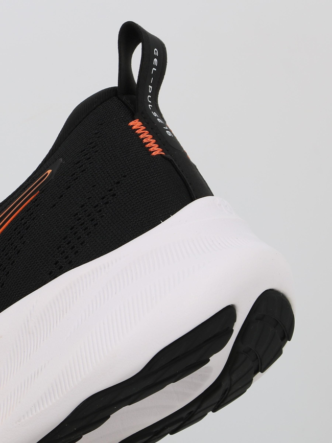 Chaussures de running gel pulse 16 noir orange homme - Asics