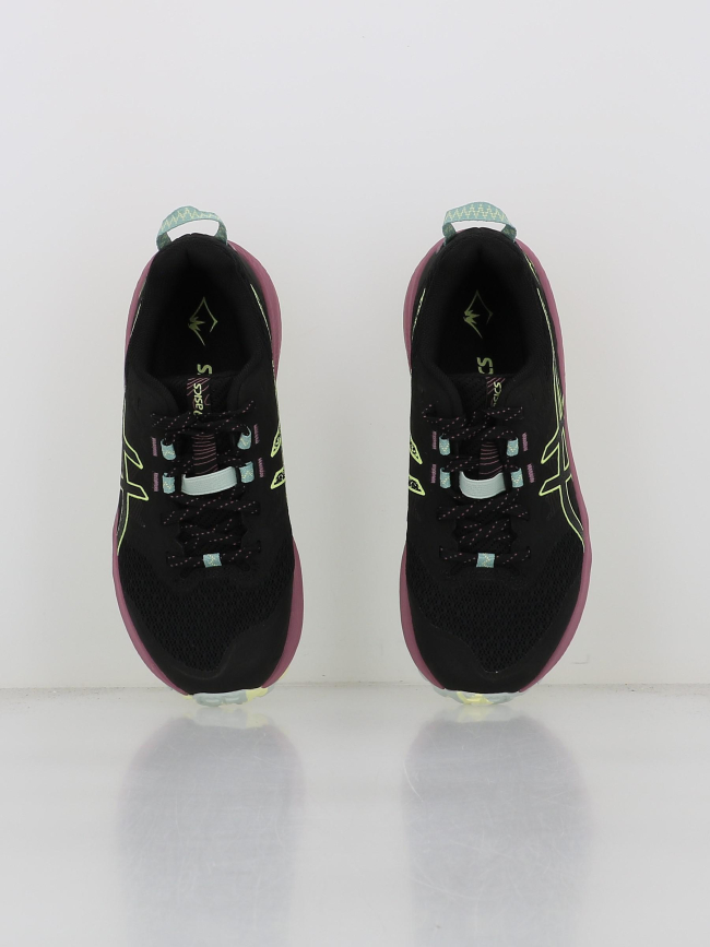 Chaussures de trail trabuco terra 2 noir mauve femme - Asics