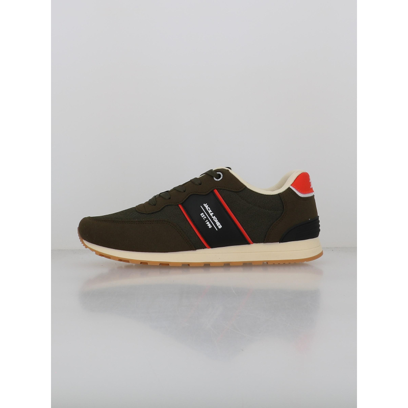 Baskets spirit runner kaki homme - Jack & Jones