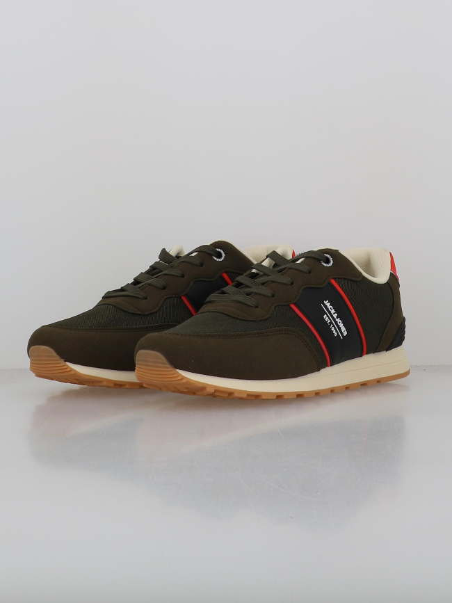Baskets spirit runner kaki homme - Jack & Jones