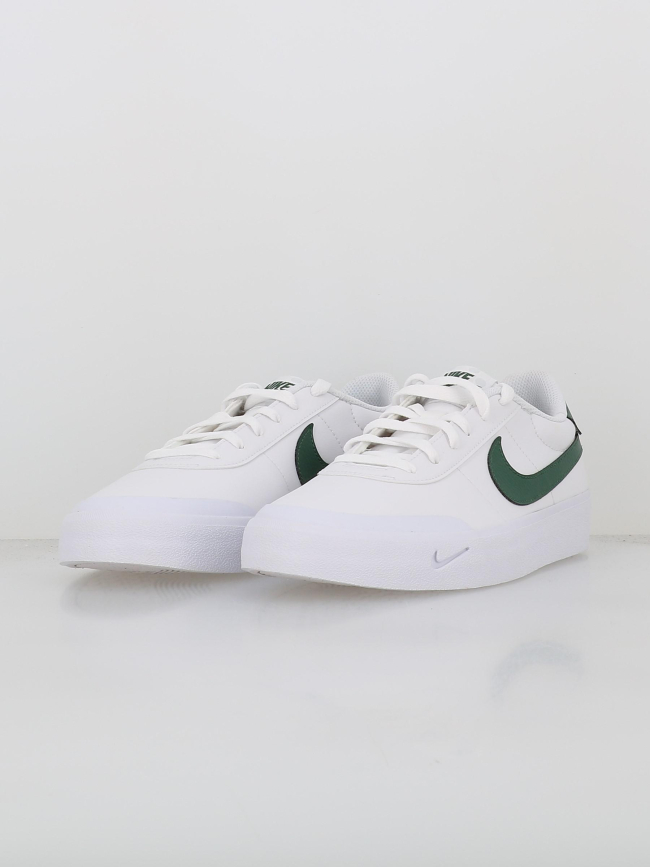 Baskets court shot blanc vert homme - Nike