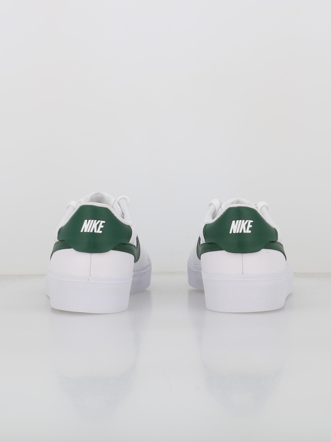 Baskets court shot blanc vert homme - Nike