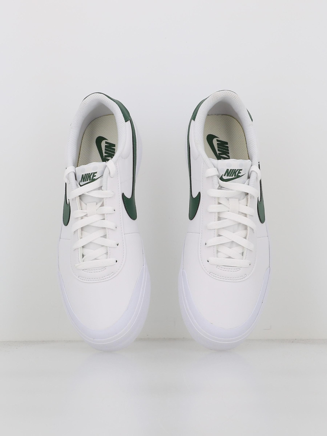 Baskets court shot blanc vert homme - Nike