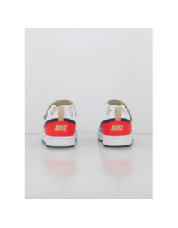 Baskets scratch court borough recraft ps blanc bleu enfant - Nike