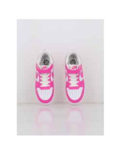 Baskets scratch court borough recraft ps rose enfant - Nike