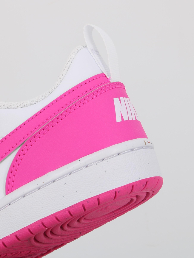 Baskets scratch court borough recraft ps rose enfant - Nike