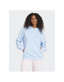 Sweat à capuche all szn bleu ciel femme - Adidas