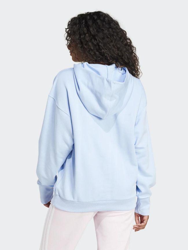 Sweat à capuche all szn bleu ciel femme - Adidas