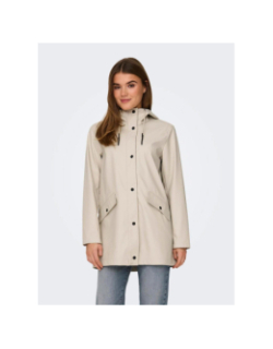 Veste de pluie elisa beige femme - Only