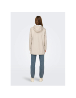 Veste de pluie elisa beige femme - Only