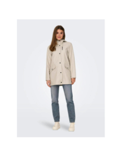 Veste de pluie elisa beige femme - Only