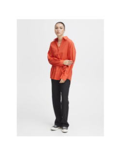 Chemisier ihestama orange femme - Ichi