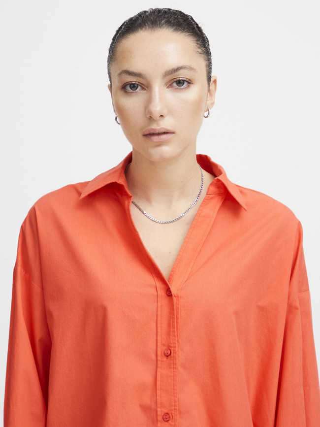 Chemisier ihestama orange femme - Ichi