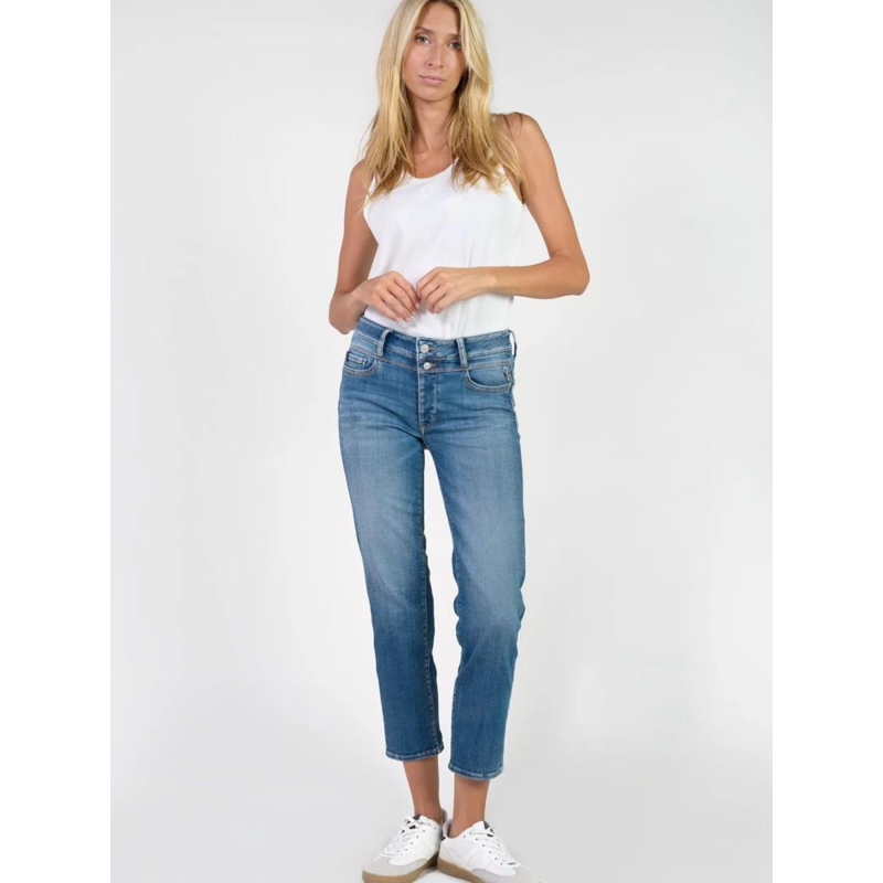 Jean pulp slim taille haute ami bleu femme - Le Temps Des Cerises