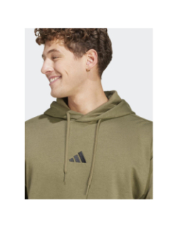 Sweat à capuche feel cozy kaki homme - Adidas