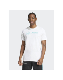 T-shirt à manches courtes mercedes gp blanc homme - Adidas