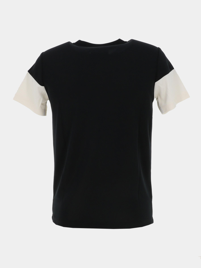 T-shirt mc prave beige et noir homme - Sergio Tacchini