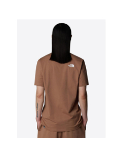 T-shirt simple dome marron homme - The North Face