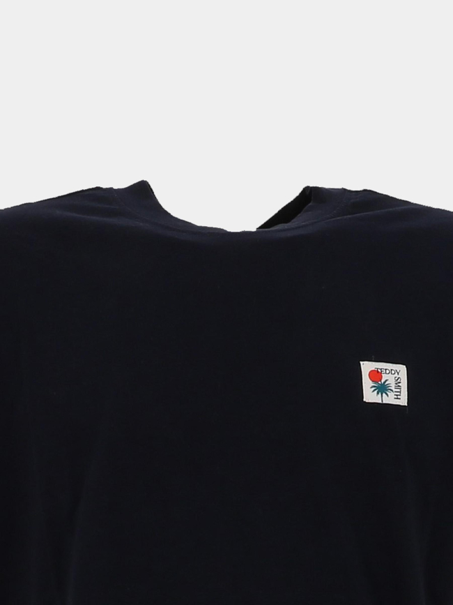T-shirt mc t-edser bleu sombre homme - Teddy Smith