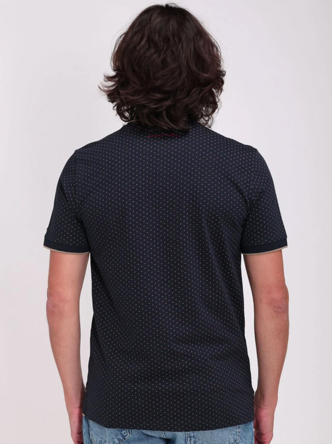 Polo à manches courtes pasy 2 bleu marine homme - Teddy Smith