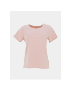 T-shirt à manches courtes  t-ribelle rose femme - Teddy Smith