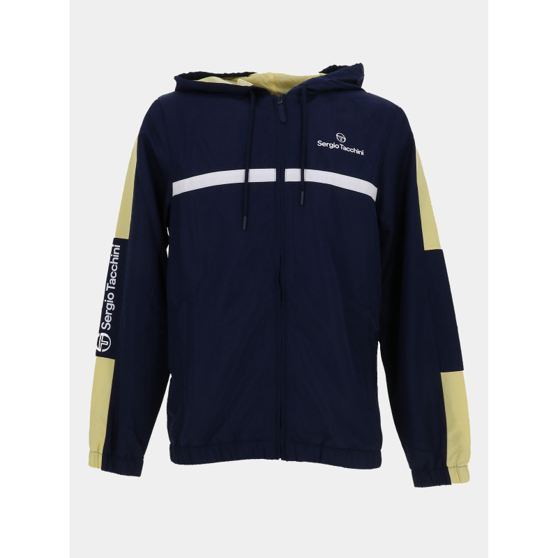 Veste de sport à capuche prannie bleu homme - Sergio Tacchini