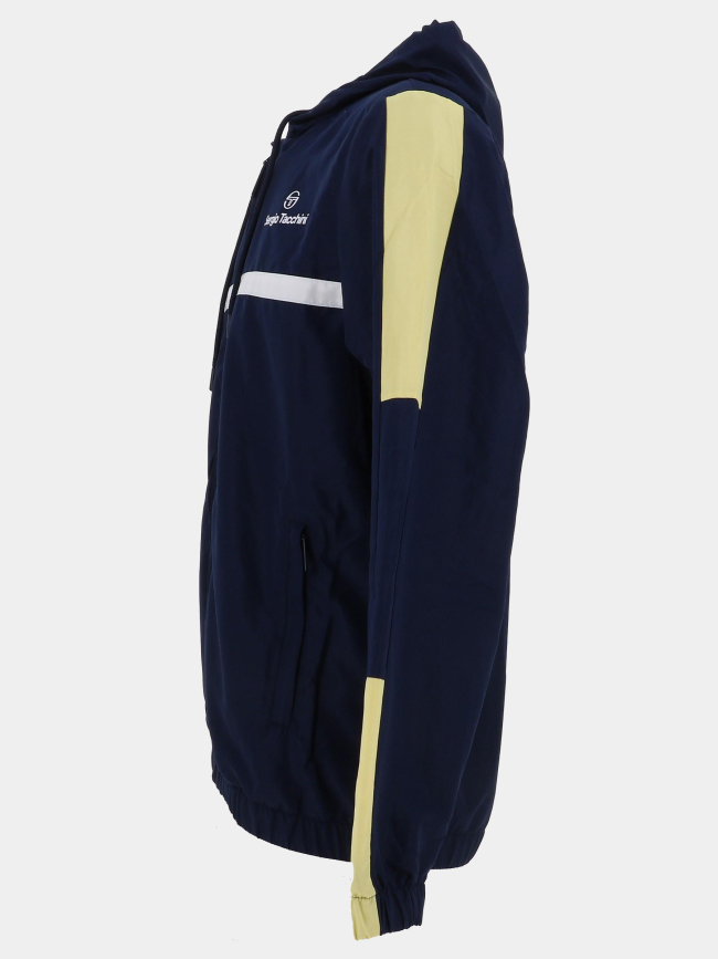 Veste de sport à capuche prannie bleu homme - Sergio Tacchini