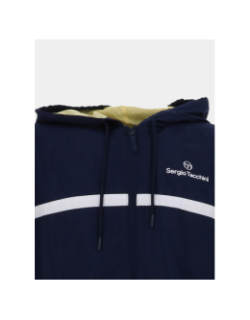 Veste de sport à capuche prannie bleu homme - Sergio Tacchini
