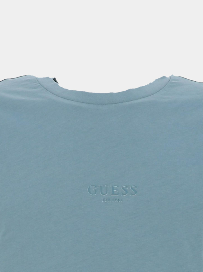 T-shirt à manches courtes aidy bleu homme - Guess