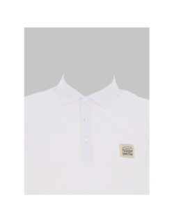 Polo à manches courtes p-label blanc garçon - Teddy Smith