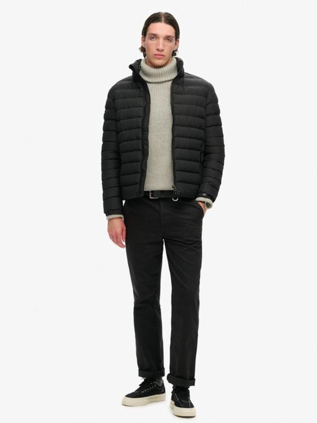 Doudoune fuji uni noir homme - Superdry