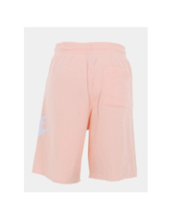 Short molleton club alumini rose homme - Nike