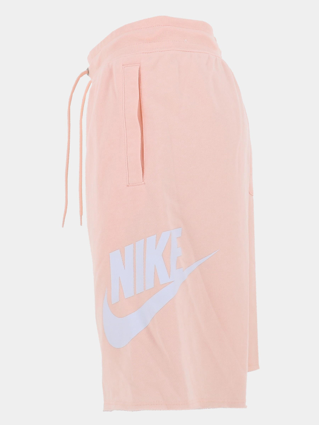 Short molleton club alumini rose homme - Nike