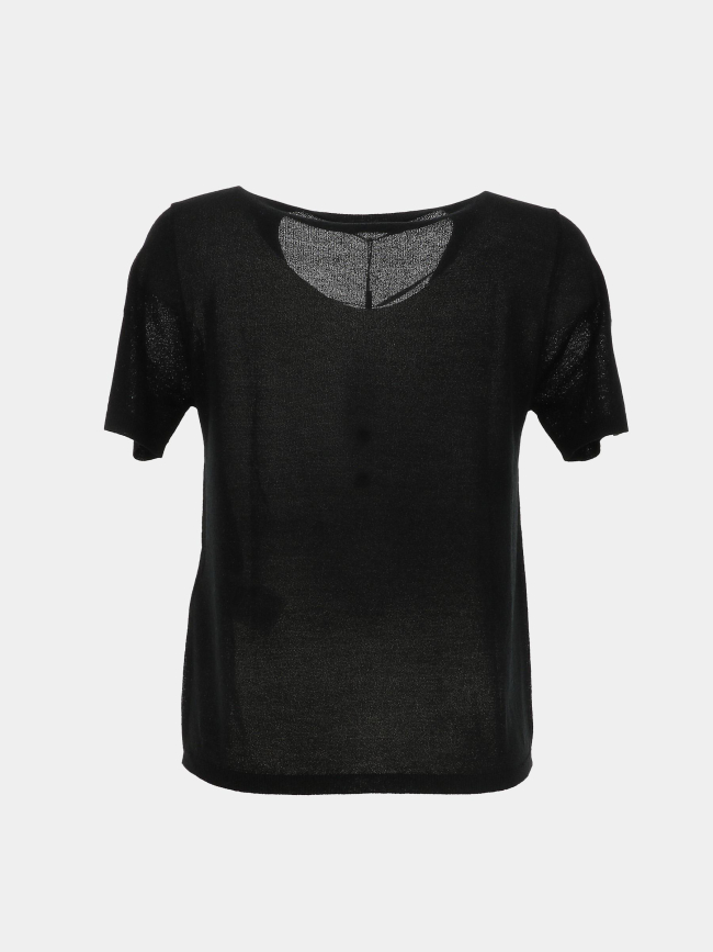 T-shirt pailleté kaya noir femme - Jdy