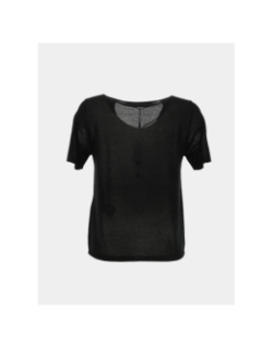 T-shirt pailleté kaya noir femme - Jdy