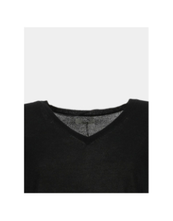 T-shirt pailleté kaya noir femme - Jdy