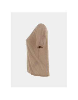 T-shirt pailleté kaya marron femme - Jdy