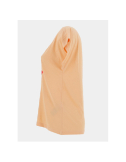 T-shirt anna amor orange femme - Only
