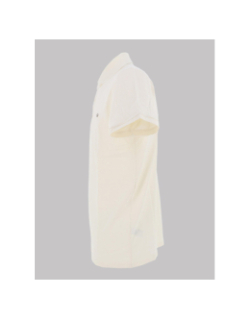 Polo stretch mc ghost écru homme - Benson & Cherry