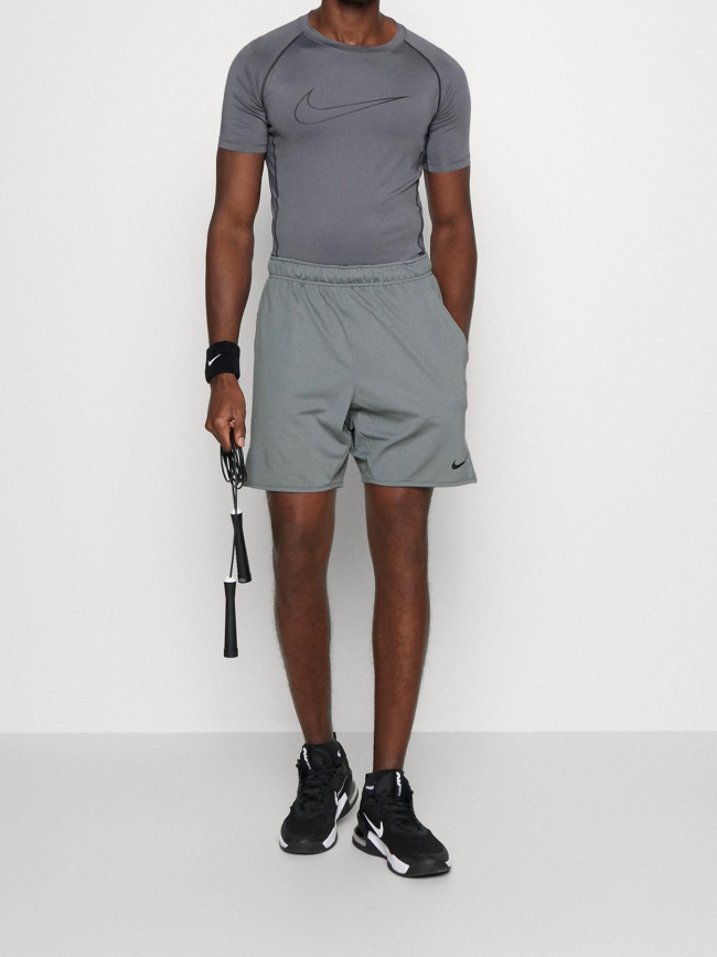 Short de sport dri-fit totality gris homme - Nike